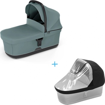 Thule Korba Urban Glide 3 Bassinet Mid blue + pláštěnka