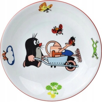 THUN Talíř hluboký Krtek kolečko 20 cm