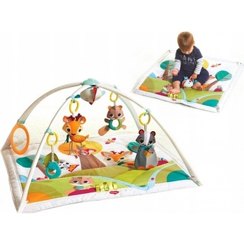 Tiny Love hrací deka s hrazdou Deluxe Lesní krajina