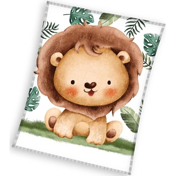 TipTrade Dětská deka Malý Lvíček