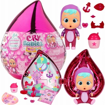 TM Toys CRY BABIES MAGIC TEARS magicské slzy růžová edice