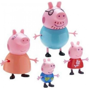 TM Toys Prasátko Peppa sada figurek celá rodina 4 ks