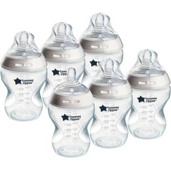 Tommee Tippee kojenecká láhev Natural Start 6ks transparentní 260ml