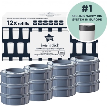 Tommee Tippee Sangenic Twist&Click 12 ks