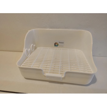 Tommi WC pro hlod s roštem obdélníkové Béžové 28 x 21 x 16 cm