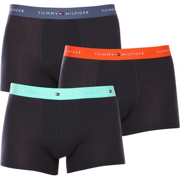 Tommy Hilfiger 3 Pack pánské boxerky tmavě modré UM0UM02763 0S1