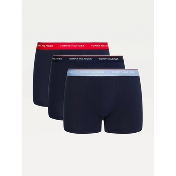 Tommy Hilfiger 3P WB TRUNK tmavě modré pánské boxerky