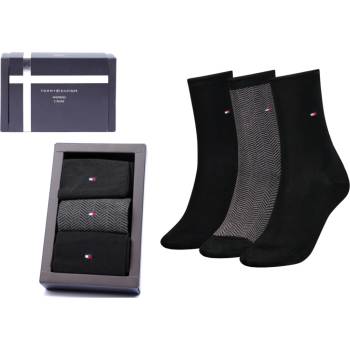 Tommy Hilfiger 3PACK dámské ponožky vícebarevné 701224920 002
