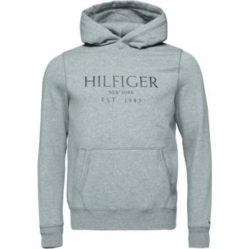 Tommy Hilfiger BIG HILFIGER hoody mikina šedá