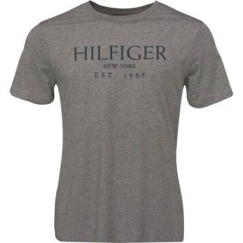 Tommy Hilfiger BIG HILFIGER TEE tmavě šedá