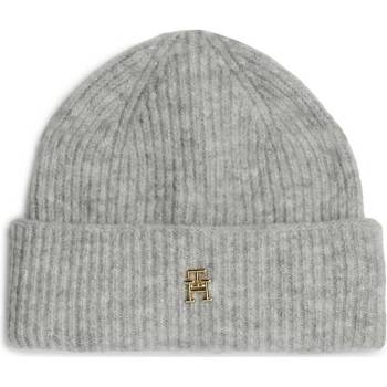 Tommy Hilfiger dámská čepice AW0AW16628 šedá