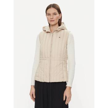 Tommy Hilfiger dámská vesta WW0WW40485 krémová