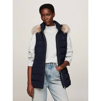 Tommy Hilfiger dámská vesta WW0WW43634 tmavě modrá