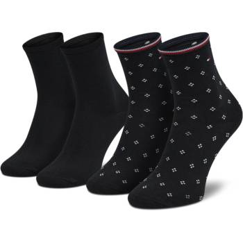 Tommy Hilfiger dámské ponožky 2 pack černé