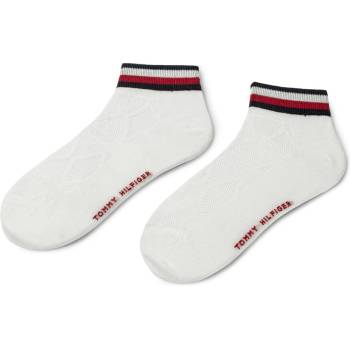 Tommy Hilfiger dámské ponožky krémové