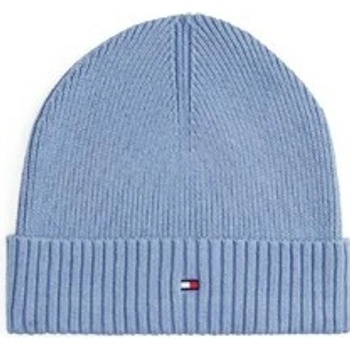 Tommy Hilfiger Flag Pima Cotton Beanie Modrá