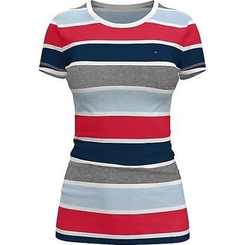 Tommy Hilfiger klasické dámské tričko pruhované 979-600