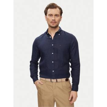 Tommy Hilfiger košile regular fit MW0MW34602 tmavomodrá