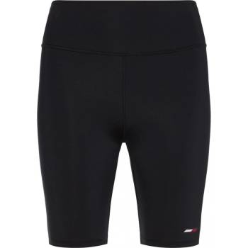 Tommy Hilfiger kraťasy dámské hladké medium waist černá