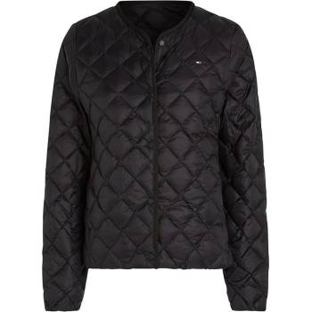 Tommy Hilfiger LW Down Quilted Collarless černá