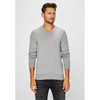 Tommy Hilfiger pánský svetr MW0MW07884 šedý