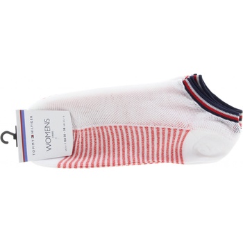 Tommy Hilfiger ponožky white red 393002001 2P 435