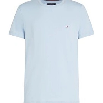 Tommy Hilfiger Stretch Slim Fit Tee MW0MW10800 Modrá