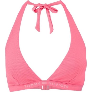 Tommy Hilfiger Triangle Fixed RP dámský horní díl plavek růžová
