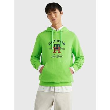 Tommy Hilfiger zelená mikina Monogram MW0MW30017