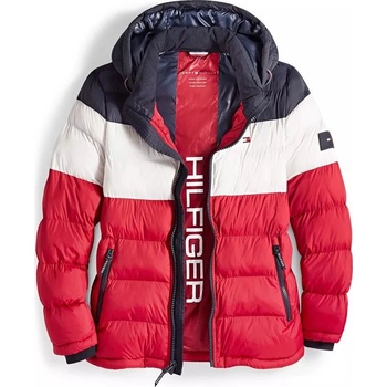Tommy Hilfiger zimní pánská bunda Quilted tmavě modrá