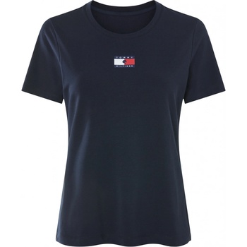 TOMMYHILFIGER Dámské triko Equestrian námořnická modrá