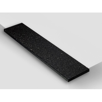 TONE OF STONE Venkovní kamenný žulový parapet - Žula Star Galaxy Black lesk, 500x350x30 mm