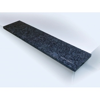 TONE OF STONE Venkovní kamenný žulový parapet - Žula Steel Grey - lesk, 750x150x30 mm