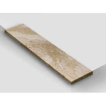 TONE OF STONE Venkovní parapet z přírodního kamene - Mramor Daino lesk, 1750x150x20 mm