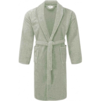 Top textil župan šedozelený