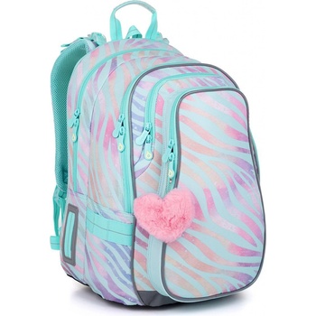 Topgal batoh LYNN 25007 zelená vícebarevná