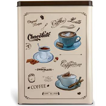 TORO Dóza Café De Jour obdélník plech 18 x 10xv. 25