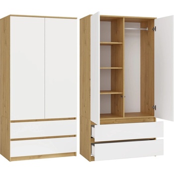 TP Living Malwa I 90 cm dub artisan / bílá