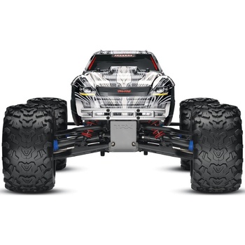 Traxxas RC auto Nitro T-Maxx 3.3 TQi Bluetooth RTR bílá 1:8
