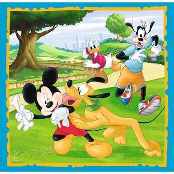 Trefl Mickey Mouse a přátelé 3v1 20,36,50 dílků
