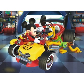 Trefl mini Mickey Mouse závodníci C 20 dílků