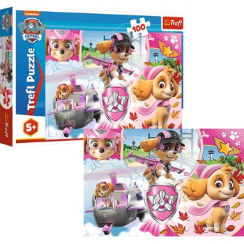 Trefl Paw Patrol Tlapková patrola Skye v akci 16368 100 dílků