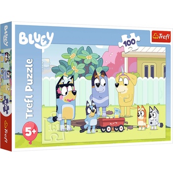 TREFL Šťastný svět Bluey 100 dílků