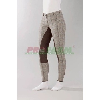 TrendStar Rajtky dětské káro hnědá oranžová