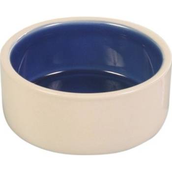 Trixie Keramická miska malá 0,35 l 12 cm bílá/modrá