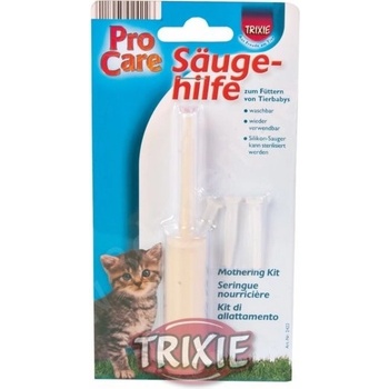 Trixie Mateřská krmící sada pro mláďata 10 ml/3 silikonové dudlíky