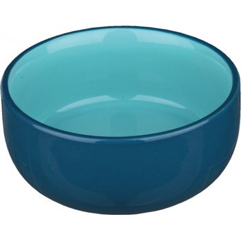 Trixie miska keramická kočka stříbrná s tlapkou 0,3 l 11 cm