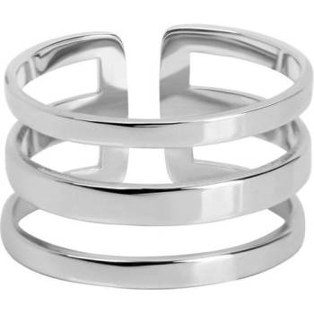 Troli trojitý prsten z oceli 75 silver TO1869