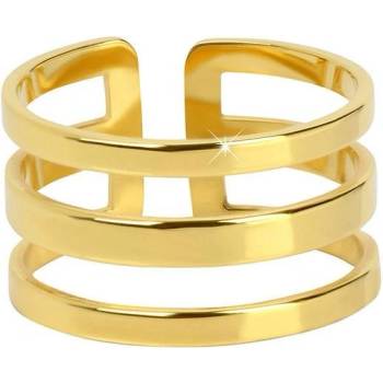 Troli trojitý prsten z pozlacené oceli 75 gold TO1870