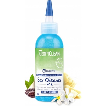 TropiClean Kapky na čištění uší s dvojím učinkem 118 ml